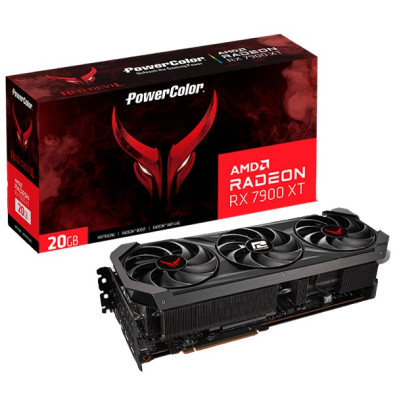 Відеокарта AMD Radeon RX 7900 XT 20GB GDDR6 Red Devil PowerColor (RX 7900 XT 20G-E/OC)