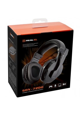 Гарнітура REAL-EL GDX-7200 Black