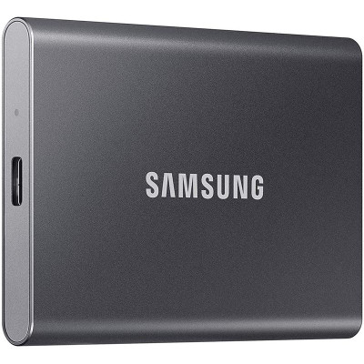 Накопичувач зовнішній SSD 2.5" USB  500GB Samsung T7 Titan Gray (MU-PC500T/WW)