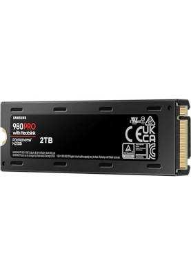 Накопичувач SSD 2ТB Samsung 980 PRO M.2 2280 PCIe 4.0 x4 NVMe V-NAND MLC (MZ-V8P2T0CW)