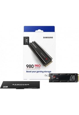 Накопичувач SSD 2ТB Samsung 980 PRO M.2 2280 PCIe 4.0 x4 NVMe V-NAND MLC (MZ-V8P2T0CW)