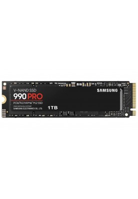 Накопичувач SSD  1ТB Samsung 990 PRO M.2 2280 PCIe 4.0 x4 NVMe V-NAND MLC (MZ-V9P1T0BW)