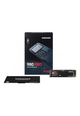 Накопичувач SSD  1ТB Samsung 980 PRO M.2 2280 PCIe 4.0 x4 NVMe V-NAND MLC (MZ-V8P1T0BW)