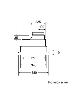 Витяжка Bosch DHL555BL