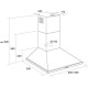 Витяжка Pyramida KH 60 (1000) BL