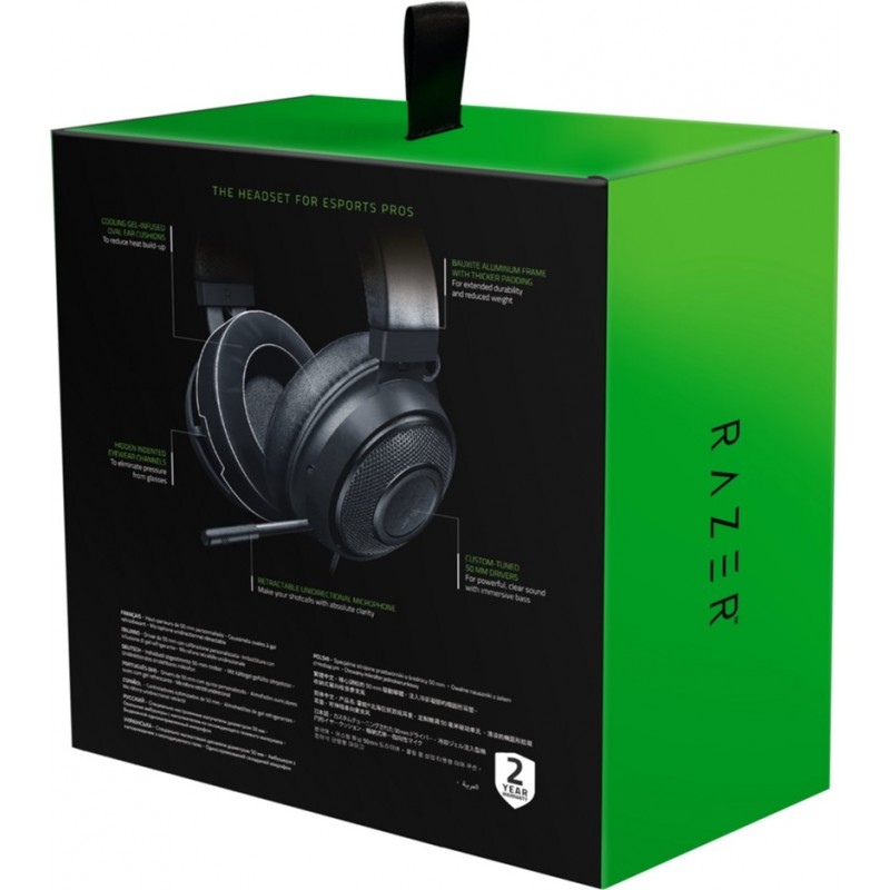 Гарнітура Razer Kraken Black (RZ04-02830100-R3U1)