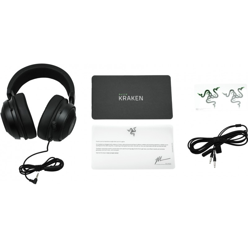 Гарнітура Razer Kraken Black (RZ04-02830100-R3U1)