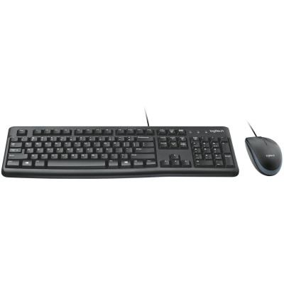 Комплект (клавіатура, миша) Logitech MK120 Black (920-002563) Комплект (клавіатура, миша) Logitech MK120 Black (920-002563)