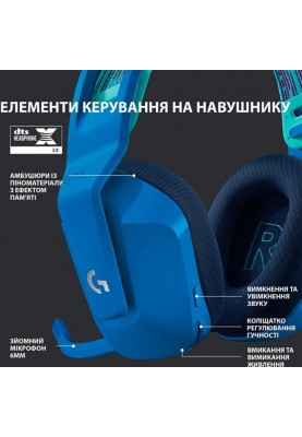 Гарнітура Logitech G733 Blue (981-000943)