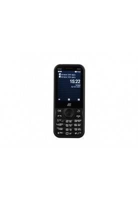 Мобiльний телефон 2E E240 2022 Dual Sim Black (688130245159)