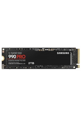 Накопичувач SSD  2ТB Samsung 990 PRO M.2 2280 PCIe 4.0 x4 NVMe V-NAND MLC (MZ-V9P2T0BW)