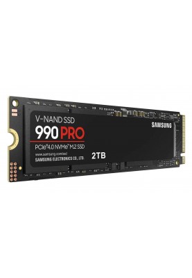 Накопичувач SSD  2ТB Samsung 990 PRO M.2 2280 PCIe 4.0 x4 NVMe V-NAND MLC (MZ-V9P2T0BW)