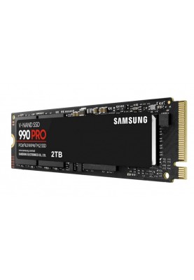 Накопичувач SSD  2ТB Samsung 990 PRO M.2 2280 PCIe 4.0 x4 NVMe V-NAND MLC (MZ-V9P2T0BW)