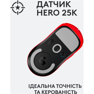 Миша Logitech Pro X Superlight Red (910-006784)