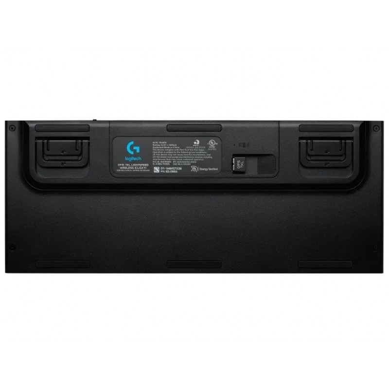 Клавiатура бездротова Logitech G915 TKL Lightspeed Wireless RGB Mechanical Carbon Tactile Switch (920-009503)