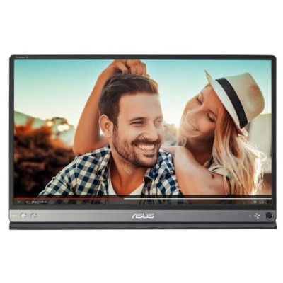 Монiтор портативний Asus 15.6" MB16AP (90LM0381-B02170) IPS Dark Gray