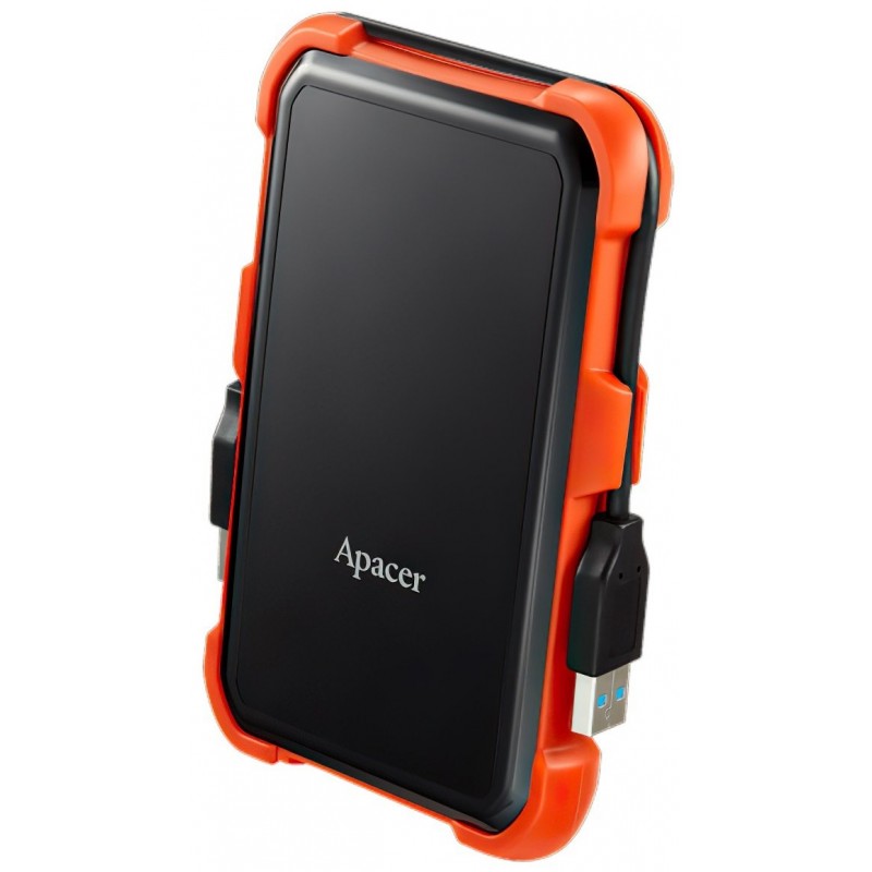 Зовнішній жорсткий диск 2.5" USB 1.0TB Apacer AC630 Black/Orange (AP1TBAC630T-1)