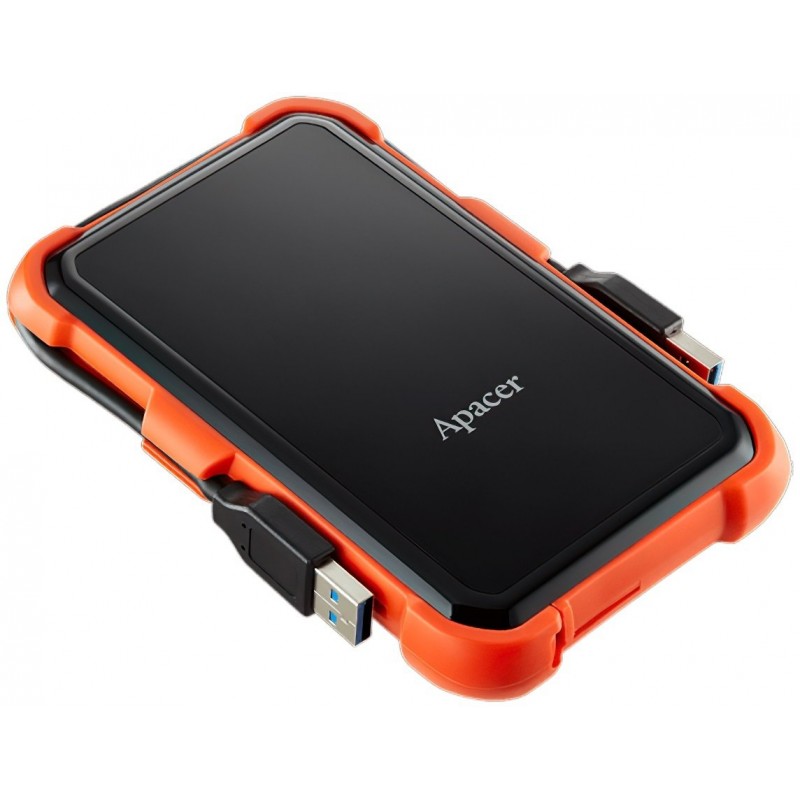 Зовнішній жорсткий диск 2.5" USB 1.0TB Apacer AC630 Black/Orange (AP1TBAC630T-1)