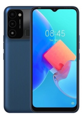 Смартфон Tecno Spark Go 2022 (KG5m) 2/32GB Dual Sim Atlantic Blue (4895180776953)