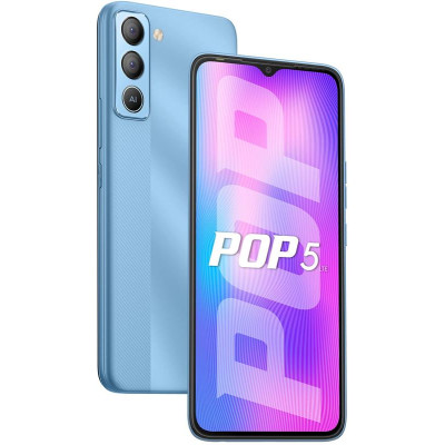 Смартфон Tecno Pop 5 LTE (BD4i) 3/32Gb Dual Sim Ice Blue (4895180777356)