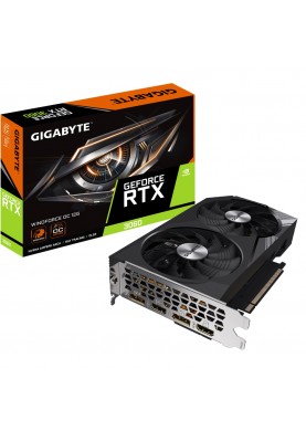 Відеокарта GF RTX 3060 12GB GDDR6 Windforce OC Gigabyte (GV-N3060WF2OC-12GD)