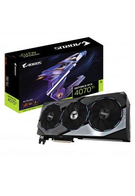 Відеокарта GF RTX 4070 Ti 12GB GDDR6X Aorus Elite Gigabyte (GV-N407TAORUS E-12GD)