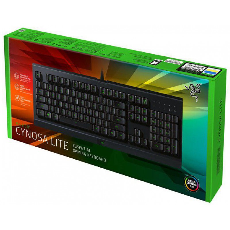 Клавіатура Razer Cynosa Lite RGB Chroma Black (RZ03-02741500-R3R1)