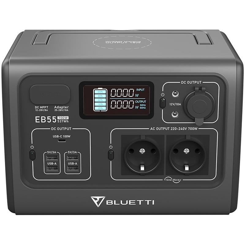 Зарядна станція Bluetti PowerOak EB55 700W 537Wh (PB930340)