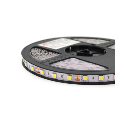 Світлодіодна стрічка Mervesun MRW-5050-B 13K, (60 світлодіодів), 12V, 10W, IP20, під пайку, 10 метров катушка, White (MRW-5050-B-13K/29810)