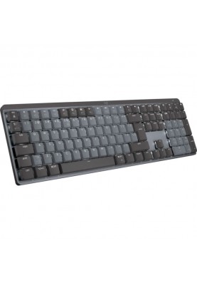 Клавіатура бездротова Logitech MX Mechanical Graphite Tactile (920-010757)