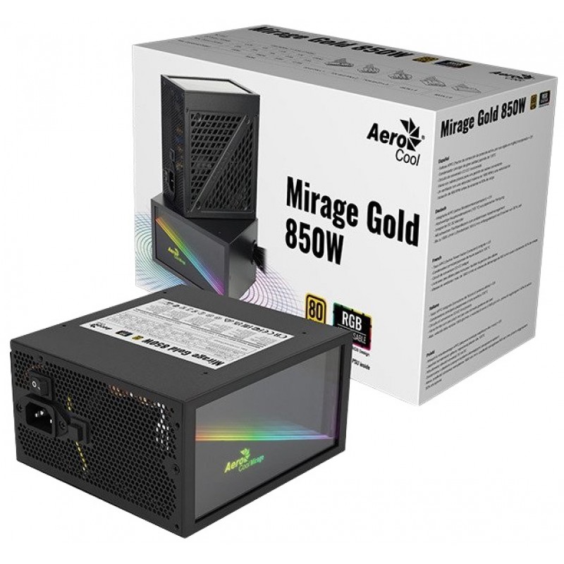 Блок живлення AeroCool Mirage Gold 650 (ACPG-MD65FEC.11) 650W