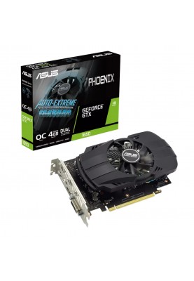 Відеокарта GF GTX 1650 4GB GDDR6 Phoenix Evo OC Asus (PH-GTX1650-O4GD6-P-EVO)