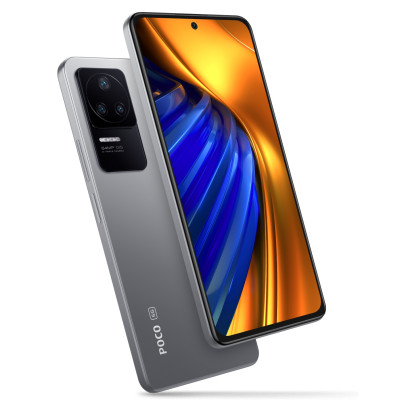 Смартфон Xiaomi Poco F4 6/128GB Dual Sim Moonlight Silver
