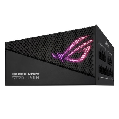 Блок живлення Asus ROG Strix PCIE5 750W Gold Aura Edition (90YE00P3-B0NA00)
