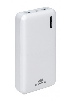 Універсальна мобільна батарея Rivacase VA2572 20000 mAh White (PB931088)