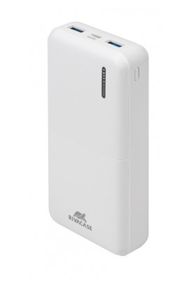 Універсальна мобільна батарея Rivacase VA2572 20000 mAh White (PB931088)