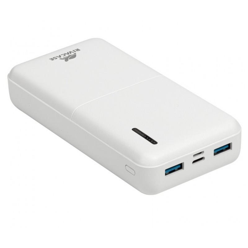 Універсальна мобільна батарея Rivacase VA2572 20000 mAh White (PB931088)