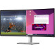 Монiтор DELL 34" S3423DWC (210-BEJE) VA Silver Curved