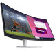 Монiтор DELL 34" S3423DWC (210-BEJE) VA Silver Curved