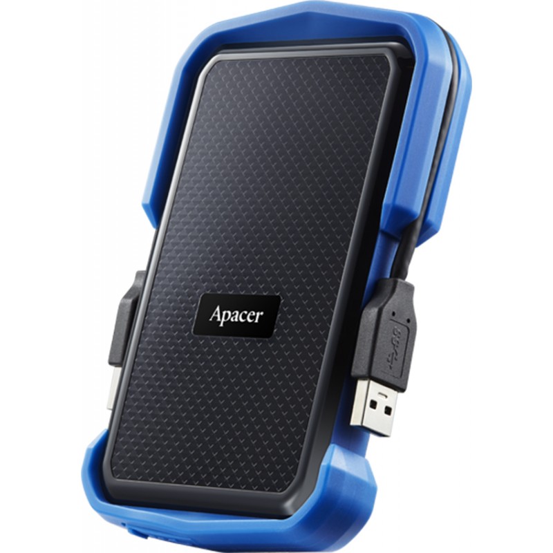 Зовнішній жорсткий диск 2.5" USB 2.0TB Apacer AC631 Black/Blue (AP2TBAC631U-1)