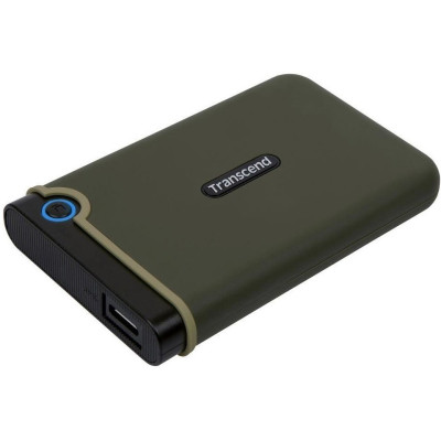 Накопичувач зовнiшнiй HDD 2.5" USB 2.0TB Transcend StoreJet 25M3 Military Green Slim (TS2TSJ25M3G) Накопичувач зовнiшнiй HDD 2.5" USB 2.0TB Transcend StoreJet 25M3 Military Green Slim (TS2TSJ25M3G)