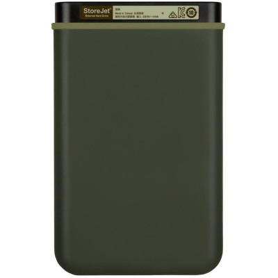 Накопичувач зовнiшнiй HDD 2.5" USB 2.0TB Transcend StoreJet 25M3 Military Green Slim (TS2TSJ25M3G) Накопичувач зовнiшнiй HDD 2.5" USB 2.0TB Transcend StoreJet 25M3 Military Green Slim (TS2TSJ25M3G)