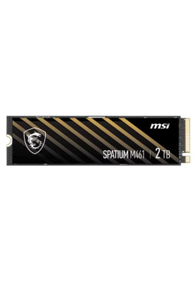 Накопичувач SSD 2TB MSI Spatium M461 M.2 2280 PCIe 4.0 x4 NVMe 3D NAND TLC (S78-440Q550-P83)