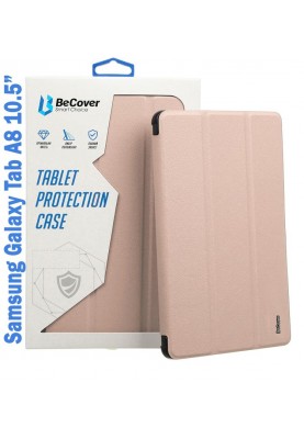 Чохол-книжка BeCover Soft Edge для Samsung Galaxy Tab A8 SM-X200/SM-X205 Rose Gold (708359)