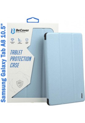 Чохол-книжка BeCover Soft Edge для Samsung Galaxy Tab A8 SM-X200/SM-X205 Light Blue (708331)