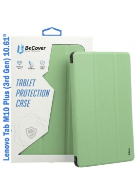 Чохол-книжка BeCover Soft Edge для Lenovo Tab M10 Plus TB-125F (3rd Gen)/K10 Pro TB-226 10.61" Green (708333)