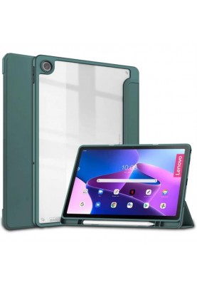 Чохол-книжка BeCover Soft Edge для Lenovo Tab M10 Plus TB-125F (3rd Gen)/K10 Pro TB-226 10.61" Dark Green (708368)