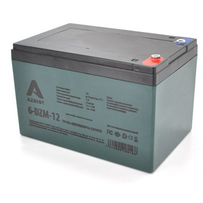 Акумуляторна батарея Azbist 12V 12AH (6-DZM-12-M5B/18016) AGM