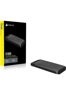 Накопичувач зовнішній SSD Portable USB 1.0ТB Corsair EX100U Black (CSSD-EX100U1TB)