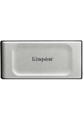 Накопичувач зовнішній SSD Portable USB 2.0ТB Kingston XS2000 Silver (SXS2000/2000G)